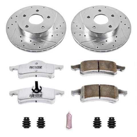 Power Stop 99-04 Jeep Grand Cherokee Rear Z26 Street Warrior Brake Kit - K2151-26