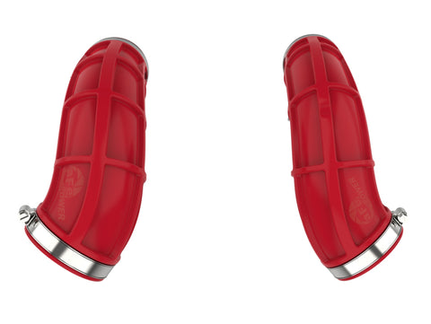 aFe Power 22-24 Toyota Land Cruiser (J300) / 22-24 Toyota Tundra V6-3.4L (tt) Red Turbo Inlet Pipes - 55-20001-R