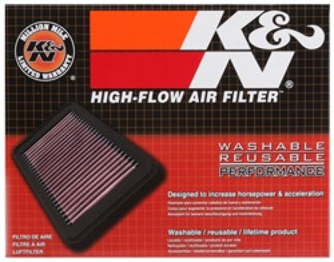 K&N 01-05 Bajaj Pulsar 180 DTSi Replacement Panel Air Filter - BA-1801