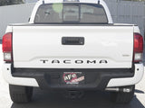 aFe MACH Force-Xp 2-1/2in 304 SS Cat-Back Exhaust w/Black Tips 2016+ Toyota Tacoma L4-2.7L / V6-3.5L - 49-46042-B