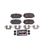 Power Stop 17-19 Fiat 124 Spider Rear Z23 Evolution Sport Brake Pads w/Hardware - Z23-1180