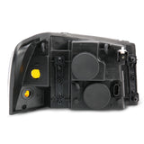 ANZO 2002-2009 GMC Envoy Crystal Headlight  Black Amber - 111429