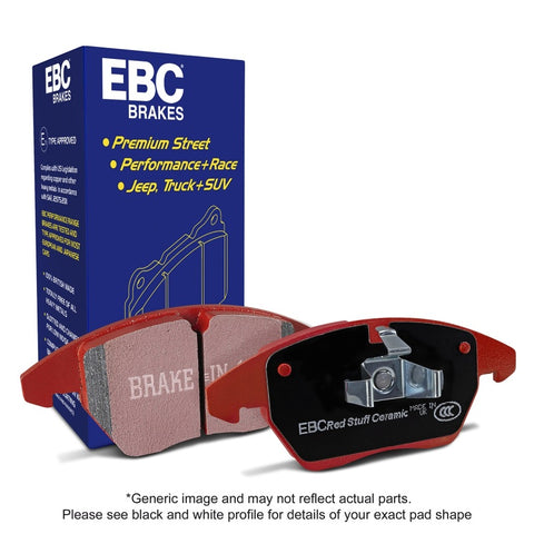 EBC 06-07 Mazda 6 2.3 Redstuff Front Brake Pads - DP31765/2C