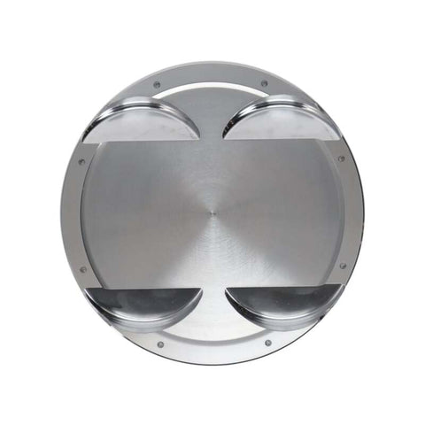 Manley Mitsubishi 4B11 86.5mm Bore 10.0:1 CR -3.5cc Dish Turbo Tuff Piston Set w/ Rings - 624305CE-4