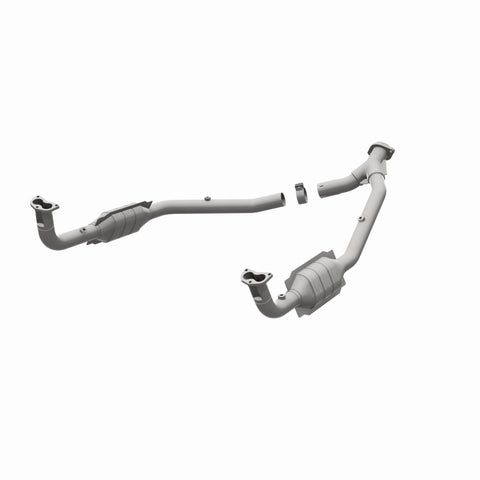 MagnaFlow DF Cat. Conv 97 Land Rover Defender 90 4.0L Y-Pipe Assy / 96-99 Discovery 4.0L Y-Pipe Assy - 93690