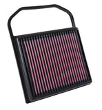K&N Replacement Air Filter for 15-16 Mercedes Benz C400 3.0L / E320 / GL450 / ML400 (2 Required) - 33-5032