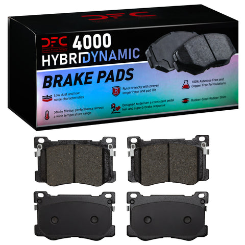 DFC 15-20 Kia K900 Front 4000 Hybridynamic Brake Pads - 4000-2101-00