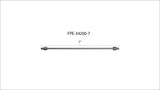 Fleece Performance 7in High Pressure Fuel Line (8mm x 3.5mm Line M14x1.5 Nuts) - FPE-34200-7