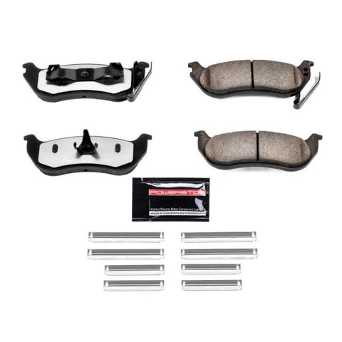 Power Stop 03-07 Jeep Liberty Rear Z36 Truck & Tow Brake Pads w/Hardware - Z36-981