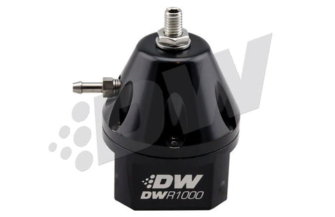 DeatschWerks DWR2000 Adjustable Fuel Pressure Regulator - Titanium - 6-2000-FRT