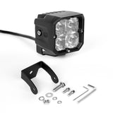 XK Glow XKchrome 20w LED Cube Light w/ RGB Accent Light - Fog Beam - XK065001-FO