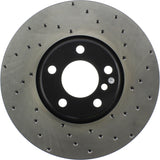 StopTech 12-18 BMW 650i Cryo Drilled Sport Left Front Rotor - 128.34126CL