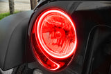 Oracle Jeep Wrangler JK 07-17 LED Waterproof Halo Kit - ColorSHIFT w/o Controller - 3943-334