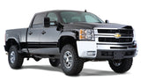 Bushwacker 07-13 Chevy Silverado 1500 Fleetside Cutout Style Flares 4pc 78.7/97.6in Bed - Black - 40949-02