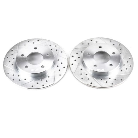 Power Stop 00-05 Buick LeSabre Rear Evolution Drilled & Slotted Rotors - Pair - AR8245XPR