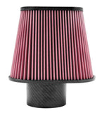 K&N Universal Air Filter 3 11/16in Flange x 8 3/4 x 5 1/2in Base x 6 3/8 x 3 3/16in Top x 7in Height - RP-5285