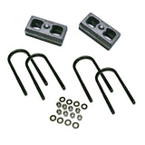Superlift 99-10 Ford F-250 SuperDuty 1.5in Block Kit w/ 3 5/8 AxleTube w/o Top Mounted Overload Leaf - 9016