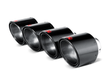 Akrapovic 08-25 Nissan GT-R Tail Pipe Set (Carbon 125 mm) - TP-NIR35C