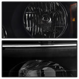 xTune Ford F150 04-08 Amber Crystal Headlights Black Smoked HD-JH-FF15004-AM-BSM - 9030338