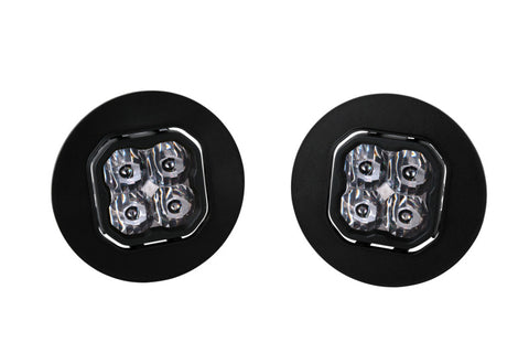 Diode Dynamics SS3 LED Pod Max Type GM5 Kit - White SAE Fog - DD6710