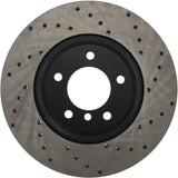 StopTech 07-13 BMW 3 Series Cryo Drilled Sport Left Front Rotor - 128.34093CL