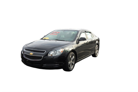 AVS 08-12 Chevy Malibu Ventvisor Outside Mount Window Deflectors 4pc - Smoke - 94068