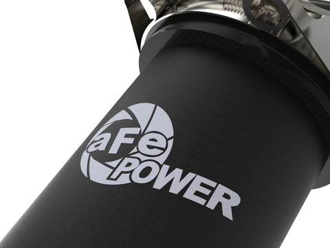 aFe BladeRunner 15-20 VW GTI (MKVII) L4-2.0L (t) Aluminum Hot and Cold Charge Pipe Kit Black - 46-20414-B