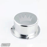 Turbo XS 15-16 Subaru WRX Billet Aluminum Vacuum Pump Cover - Silver - W15-VPC-SIL