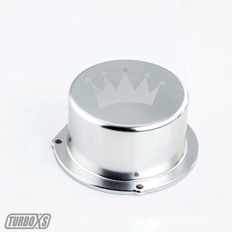 Turbo XS 15-16 Subaru WRX Billet Aluminum Vacuum Pump Cover - Silver - W15-VPC-SIL