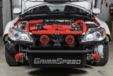 GrimmSpeed 2008-2014 Subaru WRX Front Mount Intercooler Kit Black Core / Red Pipe - 090251