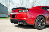 Corsa 2016-2024 Chevrolet Camaro SS / ZL1 Carbon Fiber 4.5in Twin Tip Kit - 21835CF