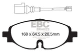 EBC 14+ Audi A3 1.8 Turbo Yellowstuff Front Brake Pads - DP42150R