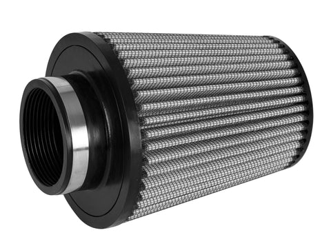 aFe MagnumFLOW Pro DRY S Universal Air Filter 3in F / 6in B / 4.5in T (Inv) / 7in H - 21-91004