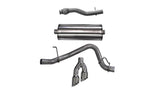 Corsa 2015-2020 GMC Yukon XL 1500 5.3L V8 3in Cat-Back Single Side Exit Twin 4in Polished Tips - 14748