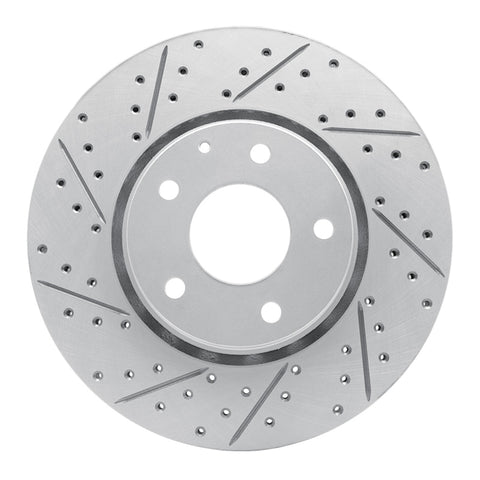R1 16-25 Mazda 6 Front Left Drilled & Slotted Geo-Carbon Rotor - 830-80076L
