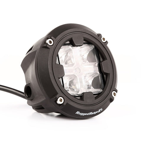 Rugged Ridge Round LED Light 3.5in Combo High/Low Beam - 15209.31