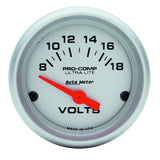 Autometer Ultra-Lite 70-72 Chevelle SS/El Camino Dash Kit 6pc Tach / MPH / Fuel / Oil / WTMP / Volt - 7025-UL