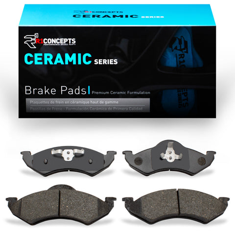 R1 00-02 Dodge Durango Front Ceramic Brake Pads - 2310-0820-00