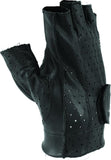Kuryakyn Leather By River Road Tucson Shorty Gloves Black - Small - 094466