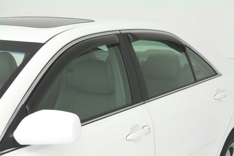 AVS 07-11 Toyota Camry Ventvisor In-Channel Front & Rear Window Deflectors 4pc - Smoke - 194425