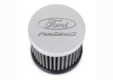 Ford Racing Push In Valve Cover Breather Filter w/Ford Racing Logo Top - 302-236