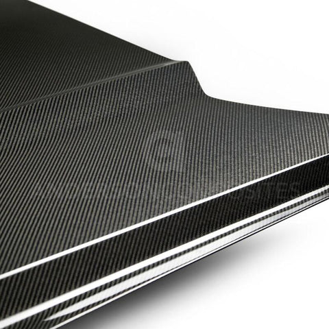 Anderson Composites 2015-2017 Ford Mustang Double Sided Carbon Fiber Type-OE Style Hood - AC-HD15FDMUGT-OE-DS