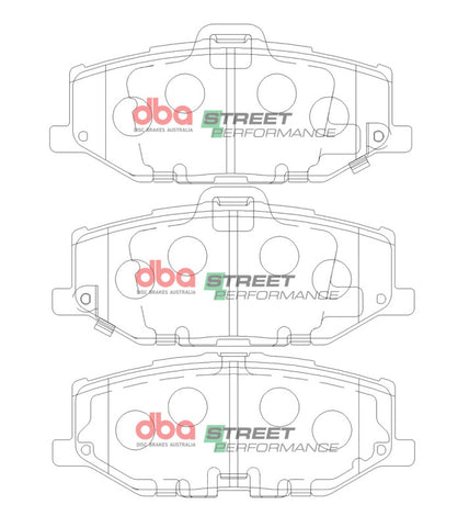 DBA 2020+ Suzuki Jimny 1.5L (A6G) SP Performance Front Brake Pads - DB15100SP