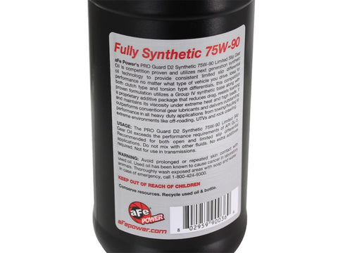 aFe Power Rear Diff Cover (Machined) 12 Bolt 9.75in 97-16 Ford F-150 w/ Gear Oil 4 QT - 46-70152-WL