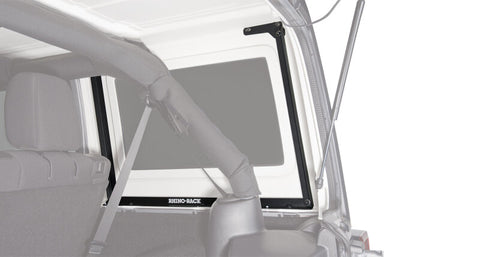 Rhino-Rack 07-18 Jeep Wrangler JK 2 Door 2 Base Backbone Mounting System - RJKB2