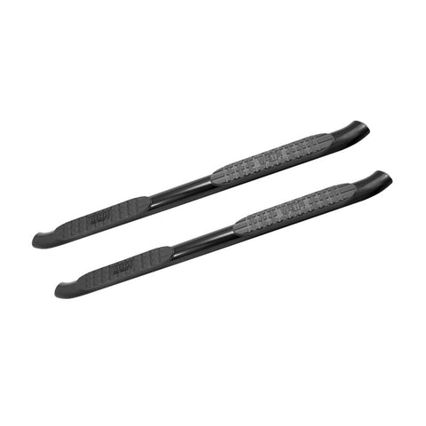 Westin 2007-2013 Chevy Silverado 1500 Reg Cab PRO TRAXX 4 Oval Nerf Step Bars - Black - 21-21405