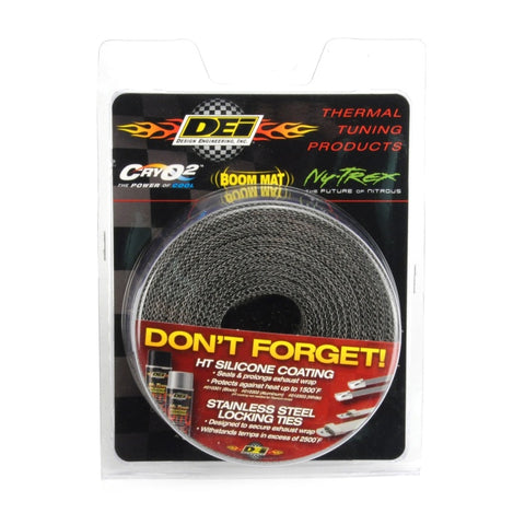 DEI Exhaust Wrap 1.5in x 10ft - EXO - Black - 10077
