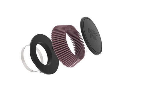 K&N Universal Rubber Filter 0.75in FLG 4.0625in OD 2.1875in Height - RU-4480