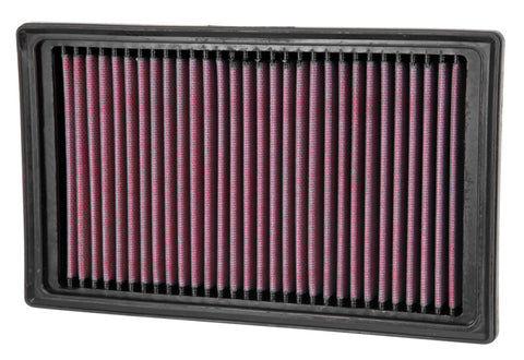 K&N Replacement Air Filter Peugeot / Citroen - 10.875in O/S L x 6.563in O/S W x 1.625in H - 33-2998