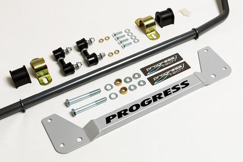 Progress Tech 02-06 Acura RSX Rear Sway Bar (24mm - Adjustable w/ End Links and Bar Brace) - 62.0103
